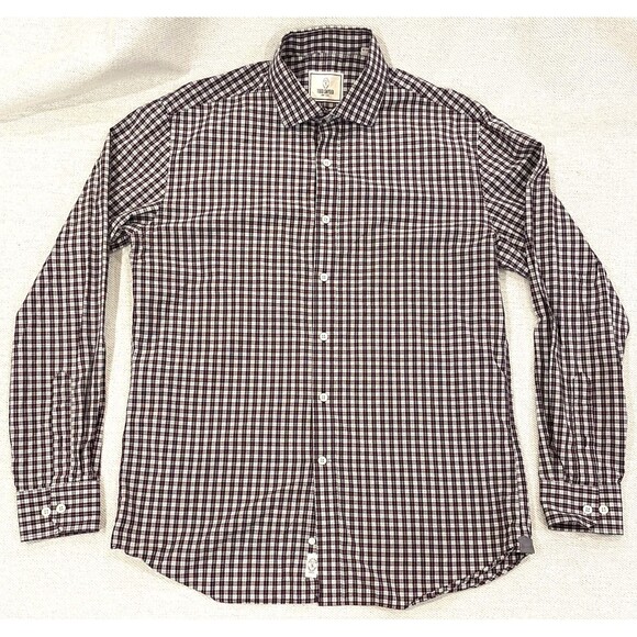 TODD SNYDER New York Long Sleeve Button Down Tattersall 16 Neck 34/35 Length - Picture 1 of 7